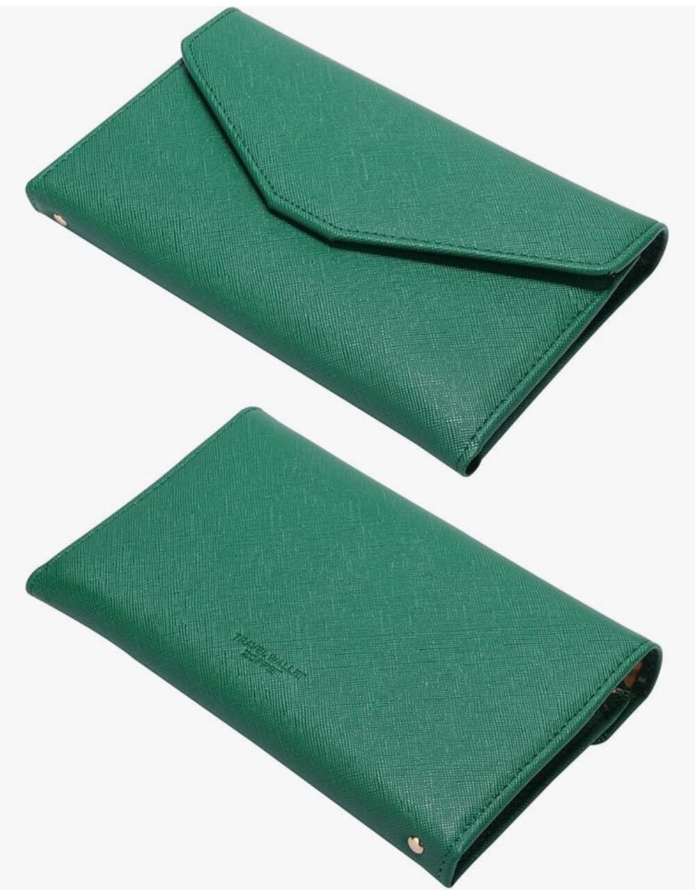 Zoppen Multi-Purpose RFID Blocking Passport Holder Travel Wallet Dark Green